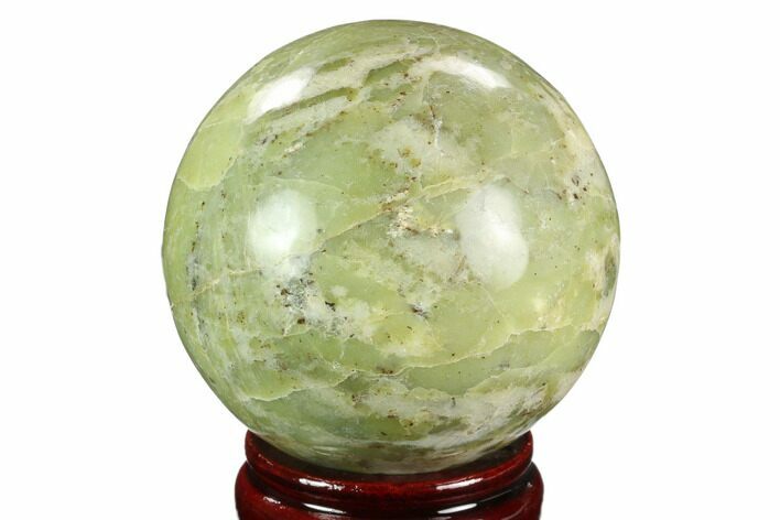 Polished Serpentine Sphere - Pakistan #124312